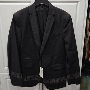 Versace Print Design Single-Breasted Blazer